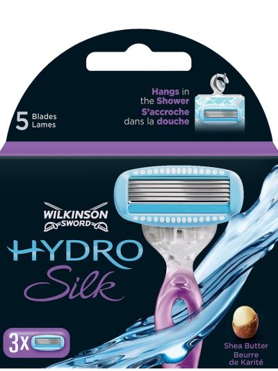 Wilkinson Hydro Silk zapasowe ostrza do maszynki do golenia dla kobiet 3szt