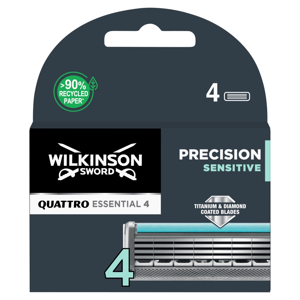 Wilkinson Quattro Essential 4 Precision Sensitive zapasowe ostrza do ...