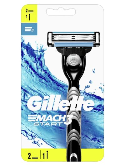 Gillette Mach3 Start maszynka do golenia + wymienne ostrza 2szt.