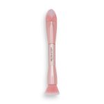 Makeup Revolution Create Seamless Finish Double Ended Foundation Brush dwustronny pędzel do precyzyjnego rozprowadzania podkładu R28