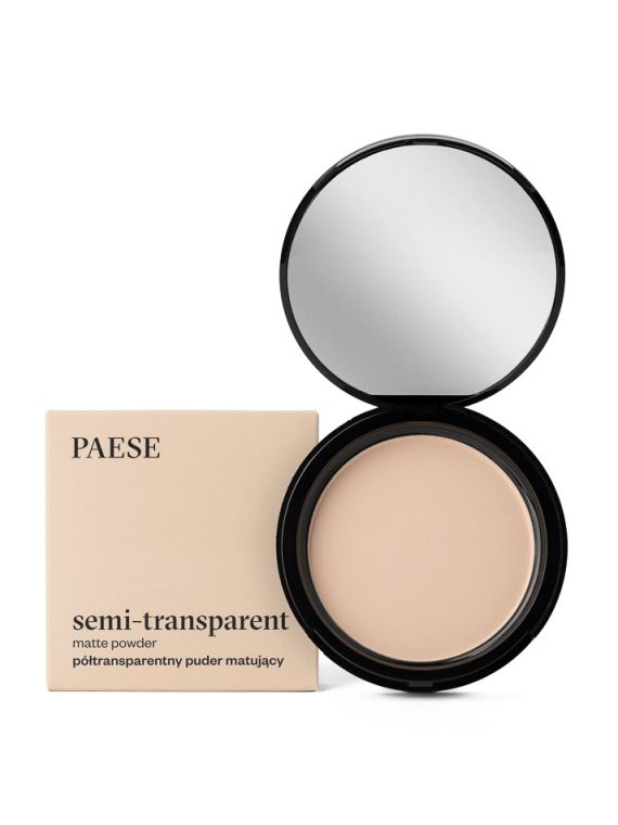 Paese Semi-Transparent Matte Powder półtransparentny puder matujący 1A Ciepły Beż 9g