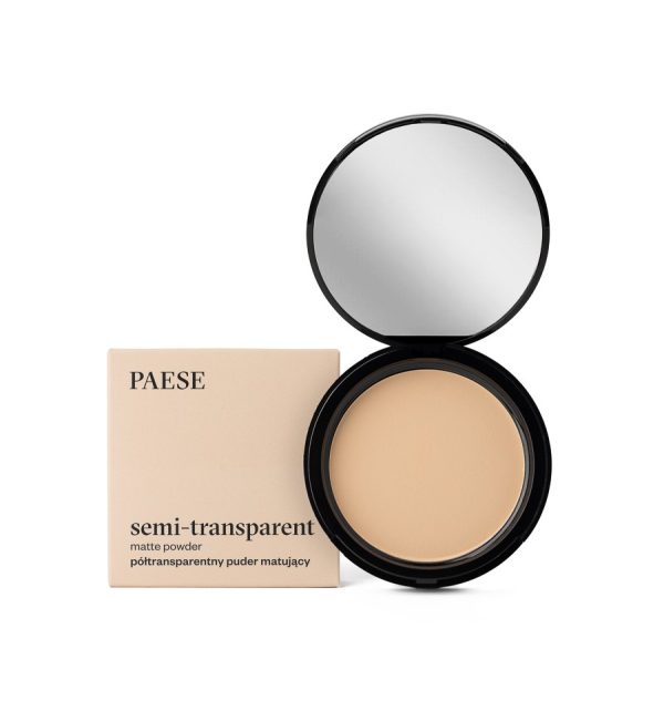 Paese Semi-Transparent Matte Powder półtransparentny puder matujący 3A Złoty Beż 9g