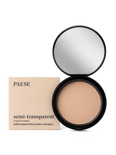 Paese Semi-Transparent Matte Powder półtransparentny puder matujący 5A Naturalny 9g