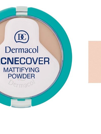 Dermacol Acnecover Mattifying Powder puder matujący w kompakcie 01 Porcelain 11g