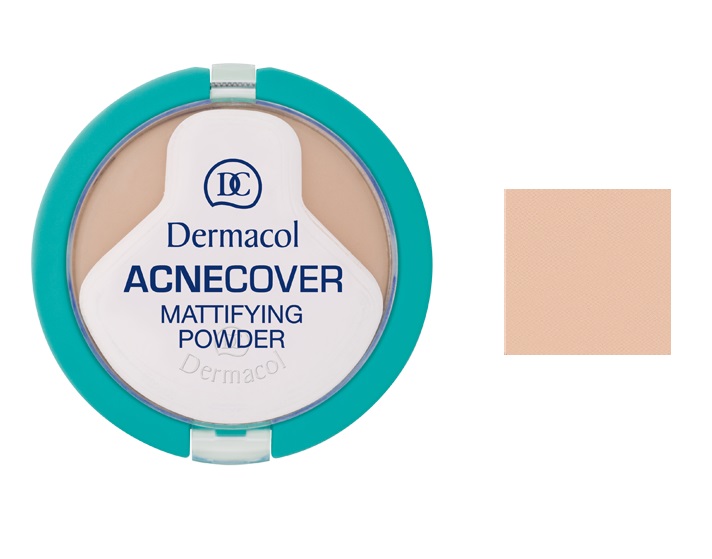 Dermacol Acnecover Mattifying Powder puder matujący w kompakcie 02 Shell 11g