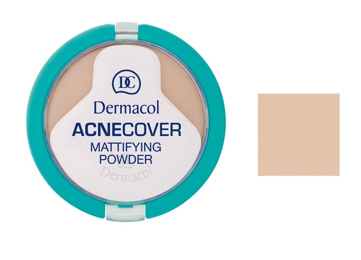 Dermacol Acnecover Mattifying Powder puder matujący w kompakcie 03 Sand 11g