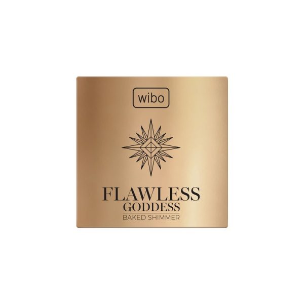 Wibo Flawless Goddess Highlighter wypiekany rozświetlacz do twarzy i ciała z lusterkiem 10g