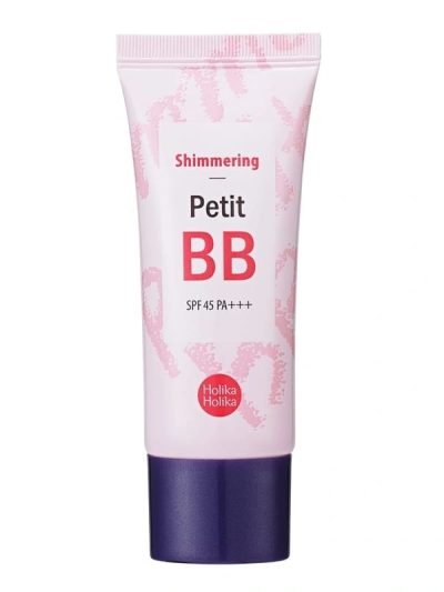 HOLIKA HOLIKA Shimmering Petit BB Cream SPF45 rozświetlający krem BB do twarzy 30ml