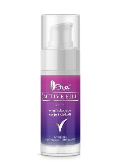 Ava Laboratorium Active Fill serum wygładzające szyję i dekolt 30ml