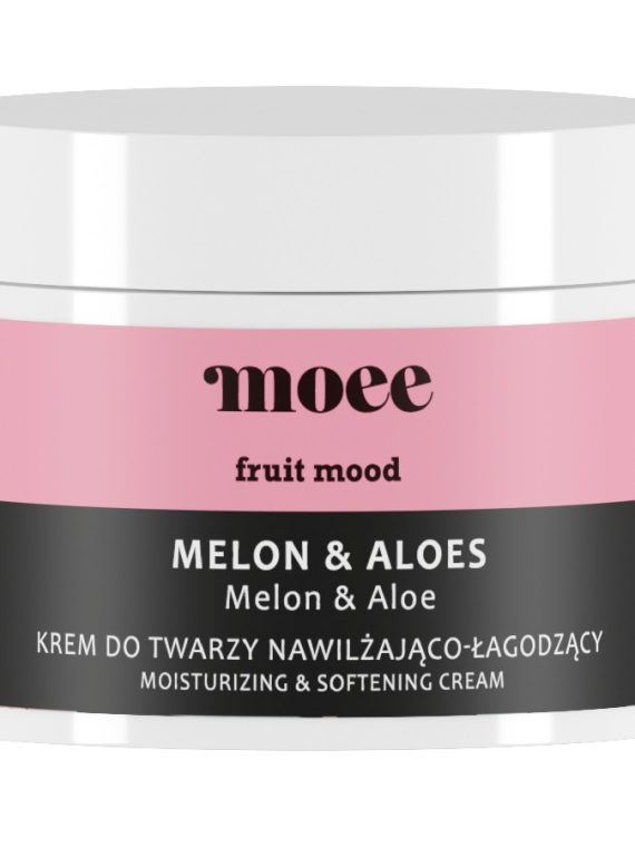 Moee Fruit Mood nawilżająco-łagodzący krem do twarzy Melon & Aloes 50ml