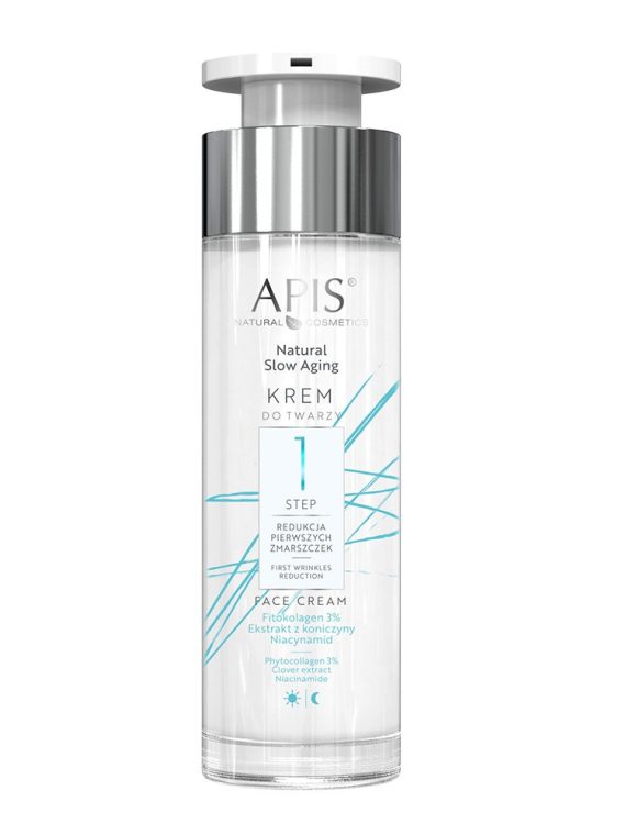 APIS Natural Slow Aging krem do twarzy step 1 redukcja pierwszych zmarszczek 50ml