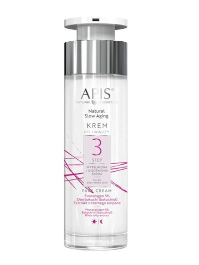 APIS Natural Slow Aging krem do twarzy step 3 wypełniona i ujędrniona skóra 50ml