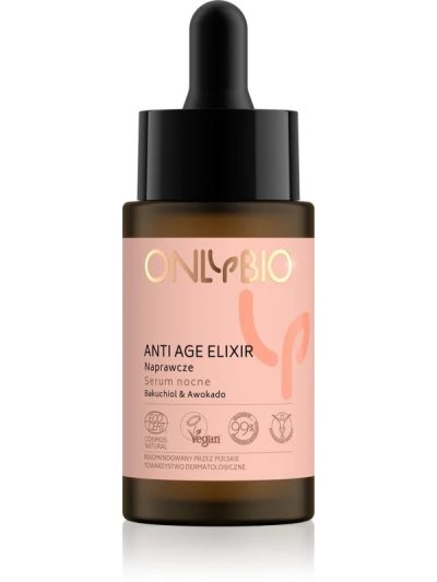 OnlyBio Anti Age Elixir naprawcze serum nocne 30ml