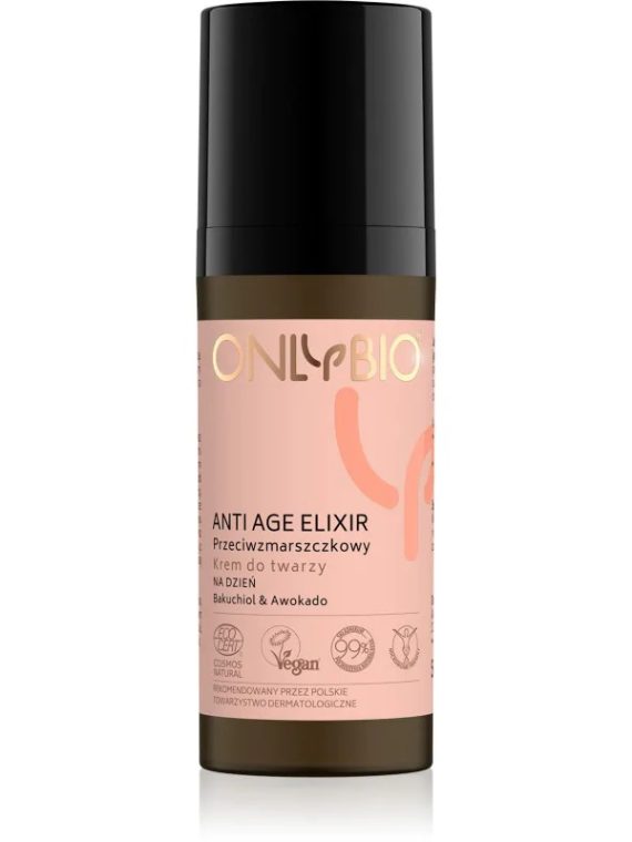 OnlyBio Anti Age Elixir przeciwzmarszczkowy krem do twarzy na dzień 50ml