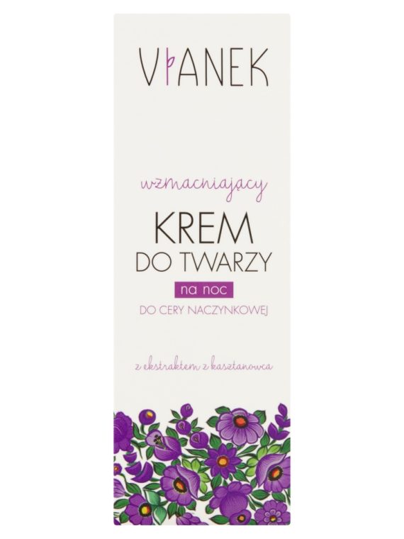 VIANEK Wzmacniający krem do twarzy na noc 50ml