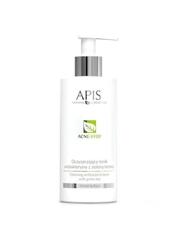 APIS Acne-Stop oczyszczający tonik antybakteryjny z zieloną herbatą 300ml