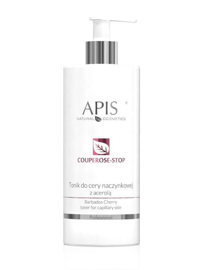 APIS Couperose-Stop tonik do cery naczynkowej z acerolą 500ml