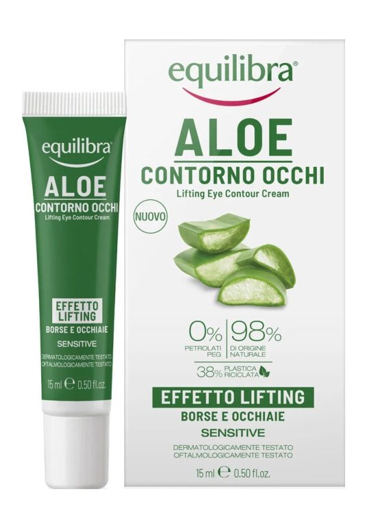 Equilibra Aloe Lifting Eye Contour Cream aloesowy liftingujący krem pod oczy 15ml