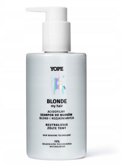 Yope Blonde My Hair acidofilny szampon do włosów blond i rozjaśnianych 300ml