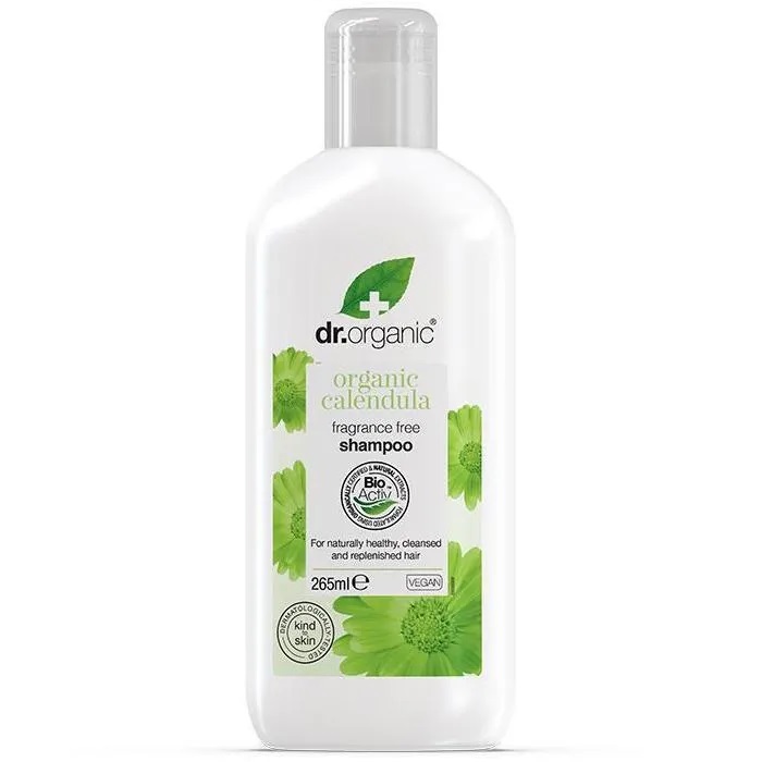 Dr.Organic Calendula Shampoo kojący szampon do wrażliwej skóry głowy 265ml