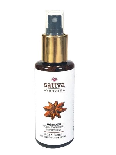 Sattva Revitalising Scalp Tonic rewitalizująca wcierka do skóry głowy Anise & Licorice 100ml