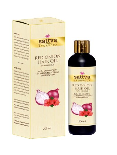 Sattva Hair Oil olej do włosów z czerwonej cebuli Red Onion 200ml