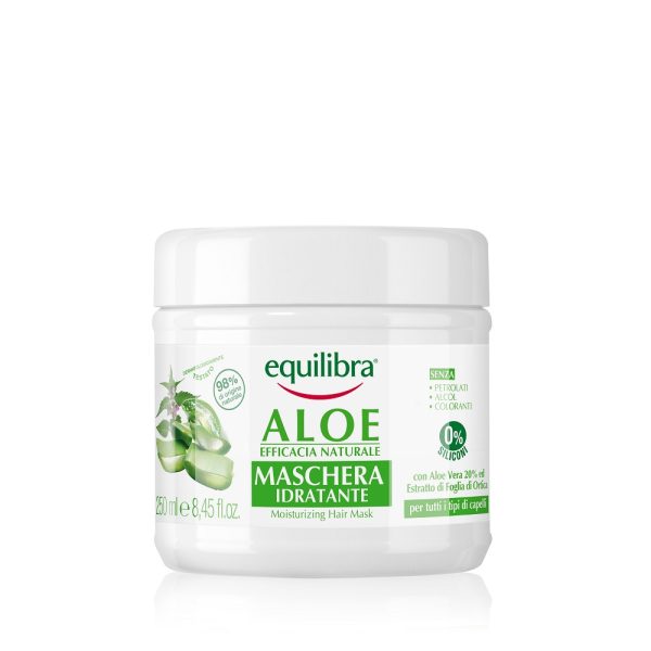Equilibra Aloe Moisturizing Hair Mask nawilżająca maska aloesowa do włosów 250ml