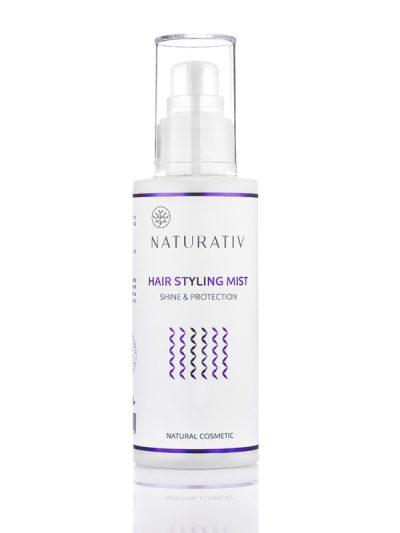 Naturativ Hair Styling Mist Shine & Protection mgiełka do układania włosów 125ml