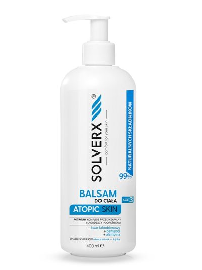 SOLVERX Atopic Skin balsam do ciała skóra atopowa 400ml