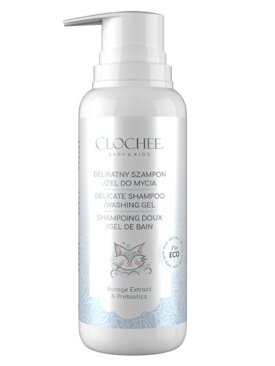 Clochee Baby&Kids delikatny szampon i żel do mycia dla dzieci 200ml