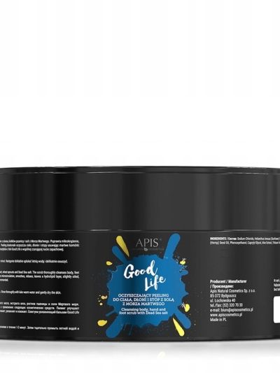 APIS Good Life oczyszczający peeling do ciała dłoni i stóp 250g