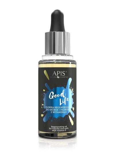 APIS Good Life oliwka regenerująca do skórek i paznokci z witaminą E 30ml