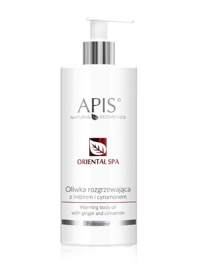 APIS Oriental Spa oliwka rozgrzewająca z imbirem i cynamonem 500ml