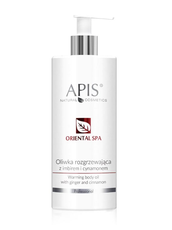 APIS Oriental Spa oliwka rozgrzewająca z imbirem i cynamonem 500ml