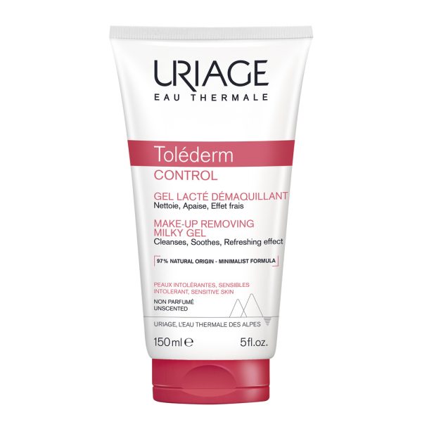 URIAGE Tolederm Control Make-Up Removing Milky Gel mleczny żel do demakijażu 150ml