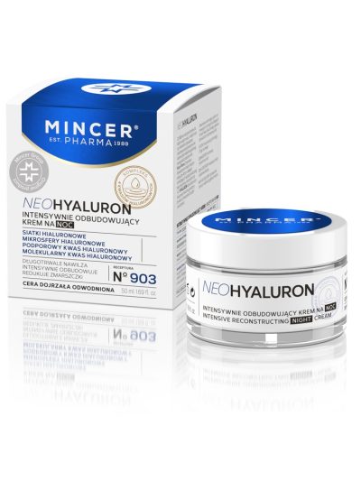 Mincer Pharma NeoHyaluron intensywnie odbudowujący krem na noc No.903 50ml