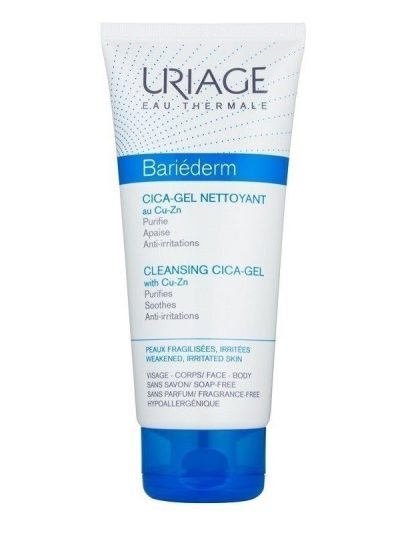 URIAGE Bariederm Cleansing Cica-Gel żel do mycia twarzy i ciała 200ml