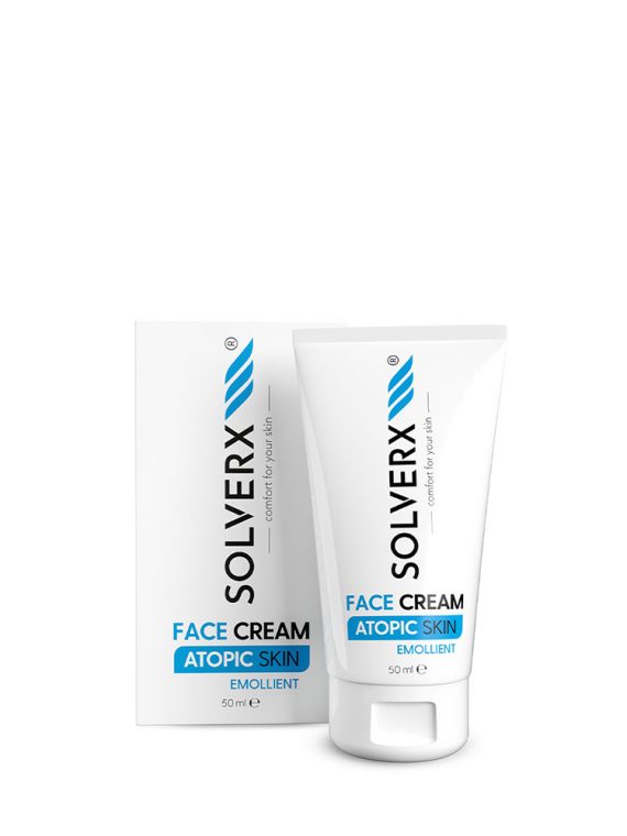 SOLVERX Atopic Skin krem do twarzy skóra atopowa 50ml