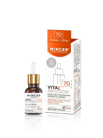 Mincer Pharma Vita C Infusion przeciwstarzeniowe serum olejkowe No.606 15ml