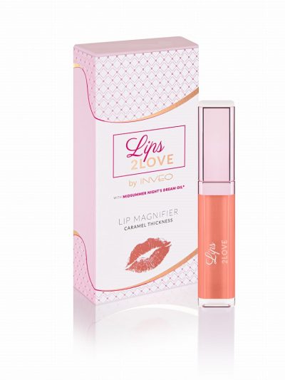 INVEO Lips 2 Love naturalny balsam powiększający usta Caramel Thickness 6.5ml