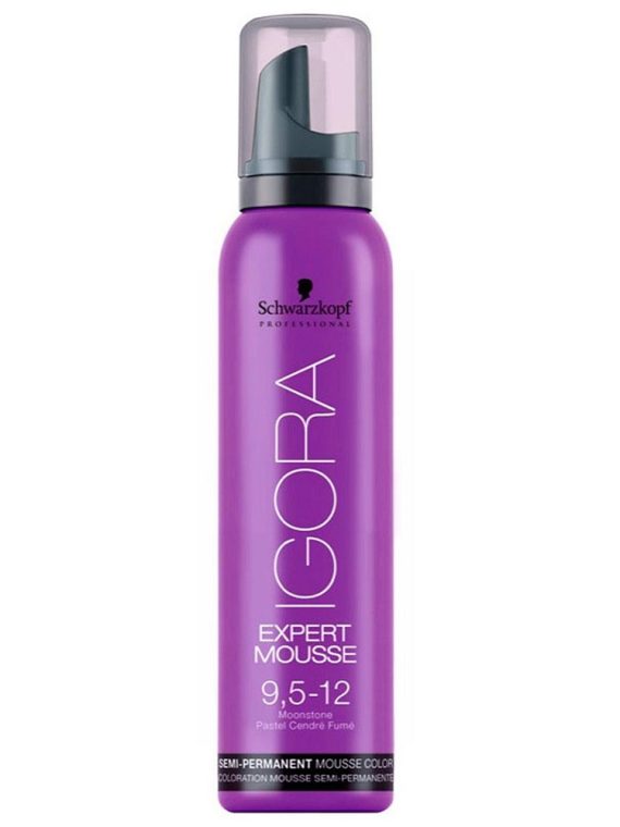 Schwarzkopf Professional Igora Expert Mousse koloryzująca pianka do włosów 9.5-12 Księżycowy Kamień 100ml