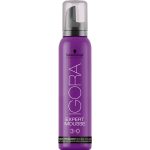 Schwarzkopf Professional Igora Expert Mousse koloryzująca pianka do włosów 3-0 Ciemny Brąz 100ml