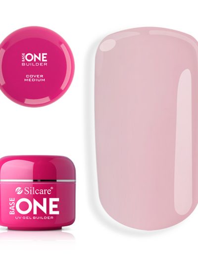 Silcare Base One Cover Medium maskujący żel UV do paznokci 50g