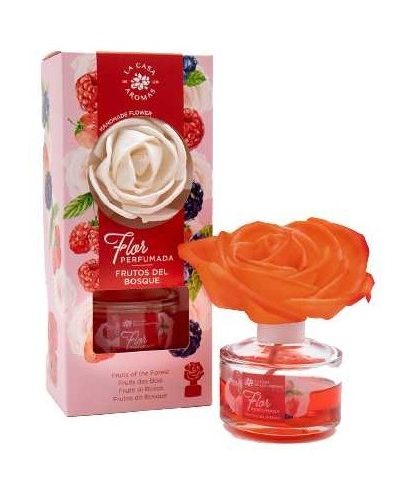 La Casa de los Aromas Flor Perfumada dyfuzor zapachowy w formie kwiata Czerwone Owoce 65ml
