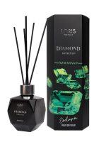 LORIS Diamond Exclusive Reed Diffuser dyfuzor zapachowy z patyczkami Szmaragd 110ml