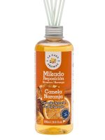 La Casa de los Aromas Mikado Reposicion olejek zapachowy zapas Cynamon i Pomarańcza 250ml