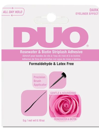 Ardell Duo Rosewater & Biotin Striplash Adhesive klej do rzęs Dark 5g