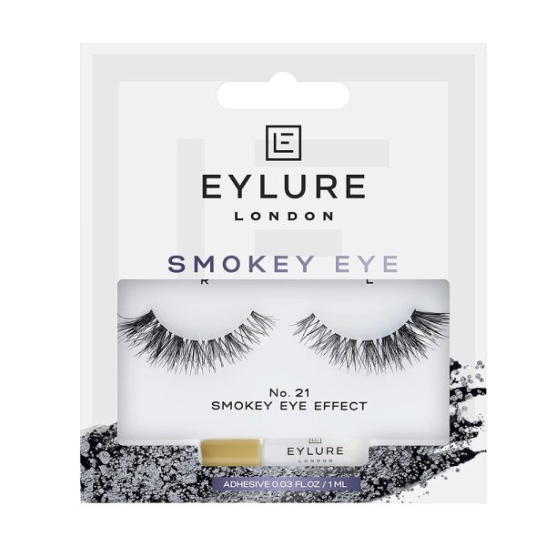 Eylure Smokey Eye Lashes sztuczne rzęsy z klejem No. 21