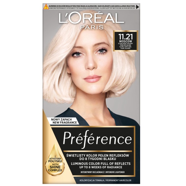 L'Oreal Paris Preference farba do włosów 11.21 Moscow