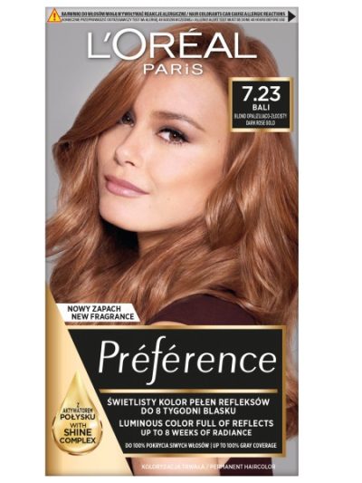 L'Oreal Paris Recital Preference farba do włosów 7.23 Bali